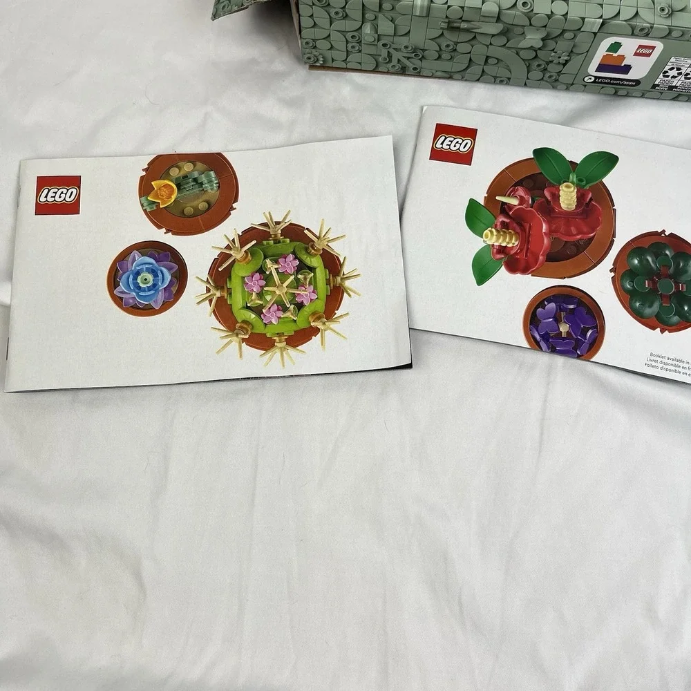 LEGO Botanicals: Tiny Plants (10329) Box And Manuals Only No Pieces No Pieces‎ - Picture 7 of 10